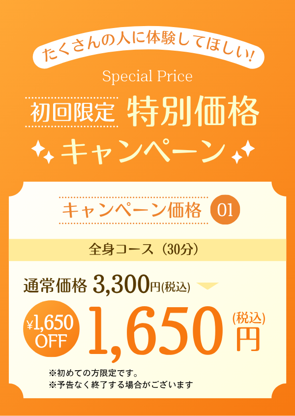 キャンペーン価格